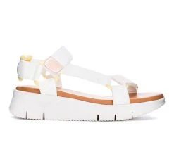 Women's Dirty Laundry Qwest Wedge Sandals White