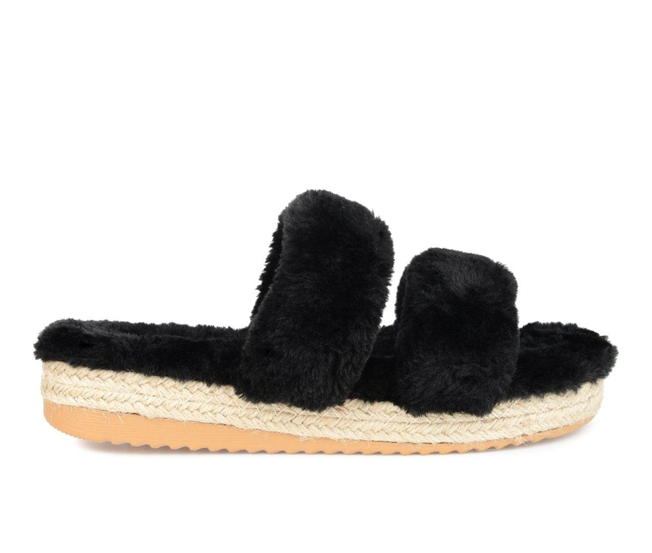 Women's Journee Collection Relaxx Cozy Sandals Black 1 Women's Journee Collection Relaxx Cozy Sandals Black