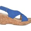 Women's Journee Collection Jenice Wedges Blue