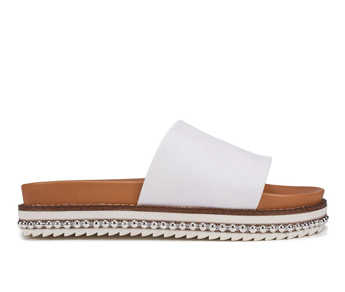 Women's Seven Dials Baywood Flatform Sandals White 1 Women's Seven Dials Baywood Flatform Sandals White