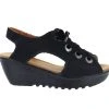 Women's Bernie Mev Marcelo Wedges Black Woven