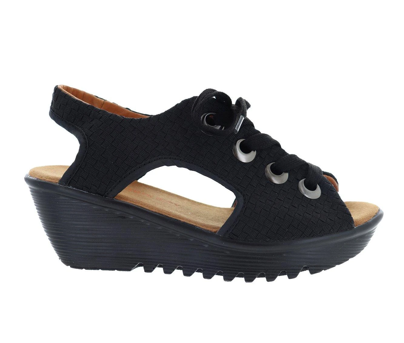 Women's Bernie Mev Marcelo Wedges Women's Bernie Mev Marcelo Wedges Black Woven -GC shoes Shop 1 1066