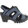 Women's Bernie Mev Lina Heeled Sandals Light Denim