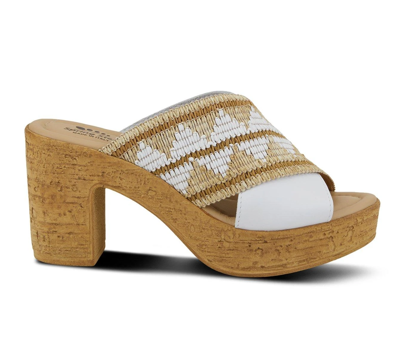 Women's SPRING STEP Tribeca Dress Sandals White Multi 1 Women's SPRING STEP Tribeca Dress Sandals White Multi