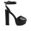 Women's London Rag Roger Platform Dress Sandals Black