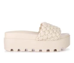 Women's London Rag Sundae Platform Sandals Beige