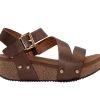 Women's Volatile Biloxi Platform Wedge Sandals Bronze