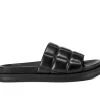 Women's Aerosoles Leila Platform Sandals Black Leather