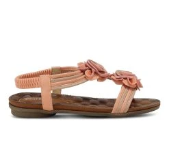 Women's Patrizia Nectarine Flat Sandals Peach Multi