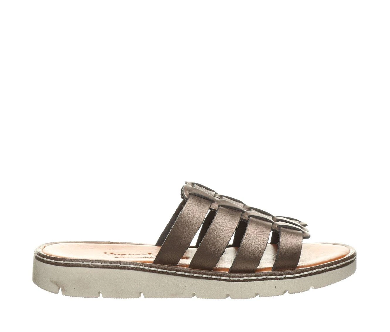 Women's Bearpaw Vanessa Slip-On Sandals Women's Bearpaw Vanessa Slip-On Sandals Gunmetal -GC shoes Shop 1 1563