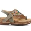 Women's L'Artiste Samya Footbed Sandals Grey Multi