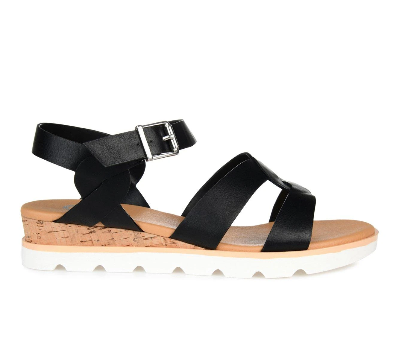 Women's Journee Collection Jovi Sandals Women's Journee Collection Jovi Sandals Black -GC shoes Shop 1 1591