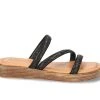 Women's Bella Vita Italy Ona Sandals Black Metallic