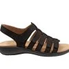 Women's Trotters Tiki Sandals Black Nubuck