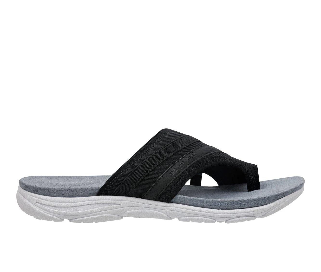 Women's Easy Spirit Lola Slide Sandals Black 1 Women's Easy Spirit Lola Slide Sandals Black