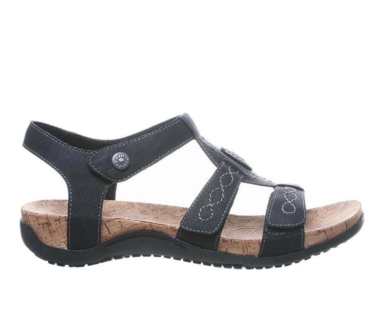 Women's Bearpaw Ridley II Wide Width Sandals Women's Bearpaw Ridley II Wide Width Sandals Black II -GC shoes Shop 1 1750