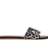 Women's Jane And The Shoe Vivian Slide Sandals Leopard