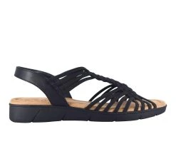 Women's Impo Bernette Stretch Sandals Black Belly