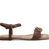 Women's Aerosoles Yoyo Sandals Tan Leather
