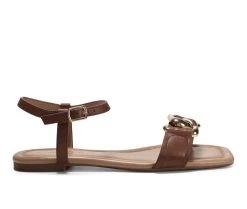 Women's Aerosoles Yoyo Sandals Tan Leather