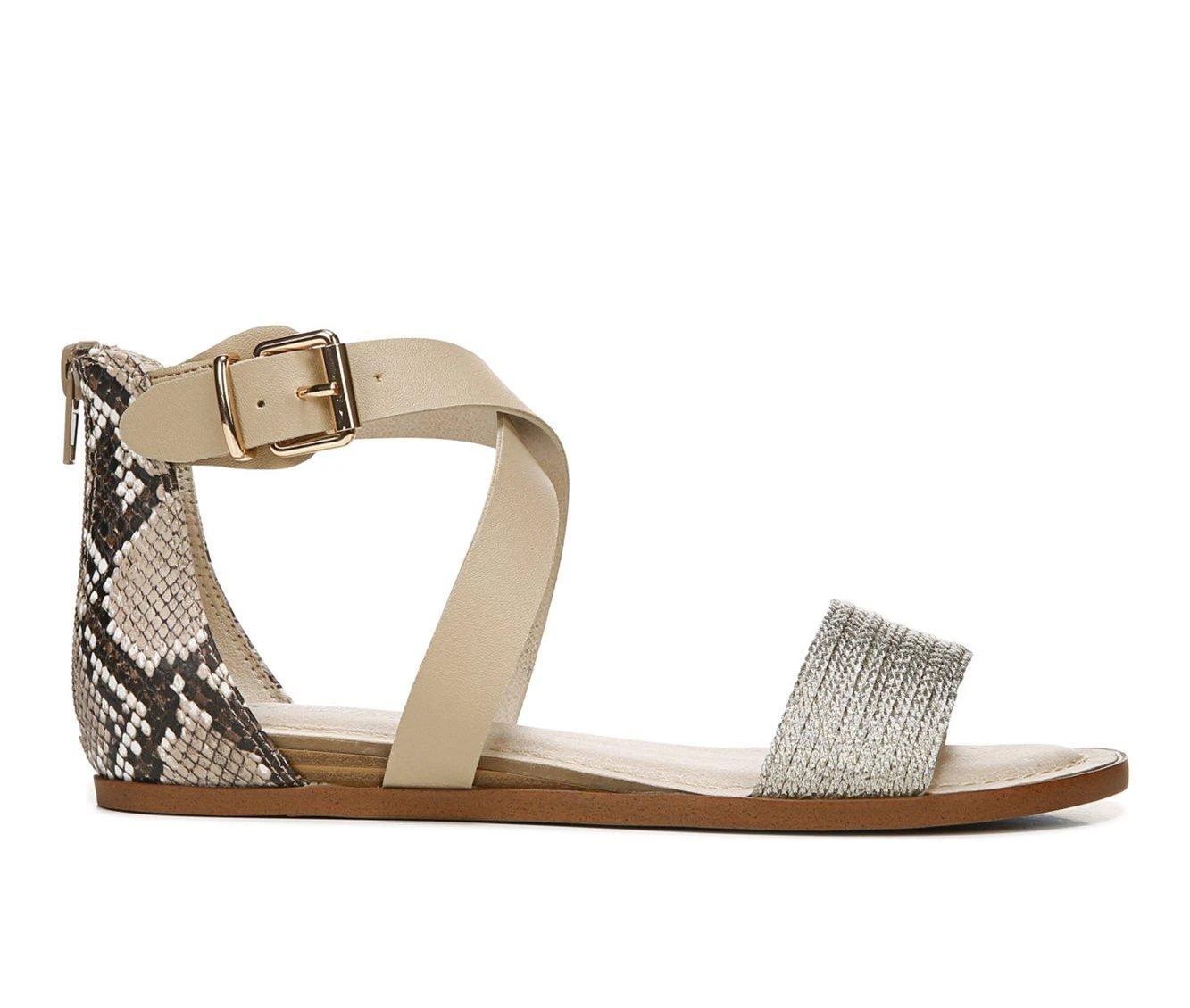 Women's LifeStride Riley Sandals Women's LifeStride Riley Sandals Latte Snake -GC shoes Shop 1 1832