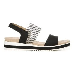 Women's LifeStride Zing Wedge Sandals Black
