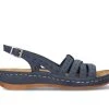 Women's Easy Street Kehlani Sandals Navy
