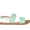 Women's Journee Collection Marisa Flat Sandals Mint