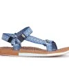 Women's MUK LUKS Sand Bar Sporty Sandals Blue