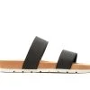 Women's Cliffs By White Mountain Tahlie Slide Sandals Black