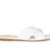 Women's Journee Collection Carlotta Slip-On Sandals White