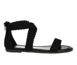 Women's Journee Collection Lucinda Sandals Black