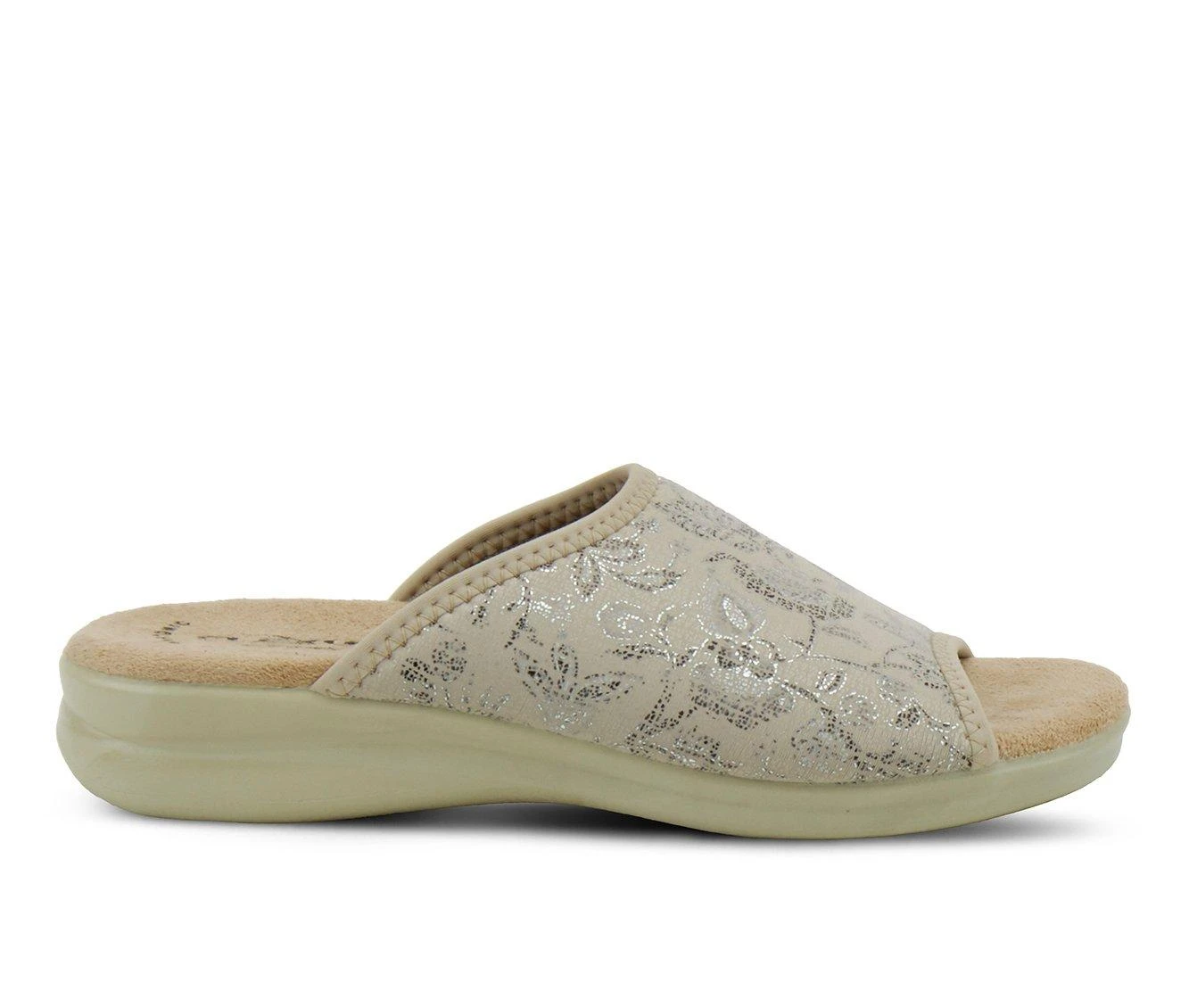 Women's Flexus Nyaslide Sandals Beige 2 Women's Flexus Nyaslide Sandals Beige - Image 2