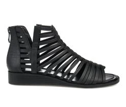 Women's Journee Collection Delilah Sandals Black