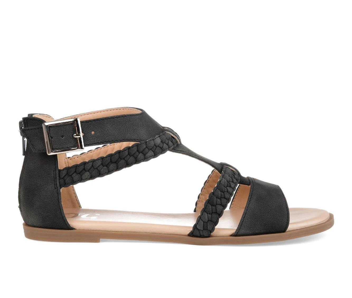 Women's Journee Collection Florence Sandals Black 1 Women's Journee Collection Florence Sandals Black