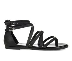 Women's Journee Collection Zailie Sandals Black