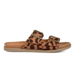 Women's Journee Collection Whitley Sandals Leopard