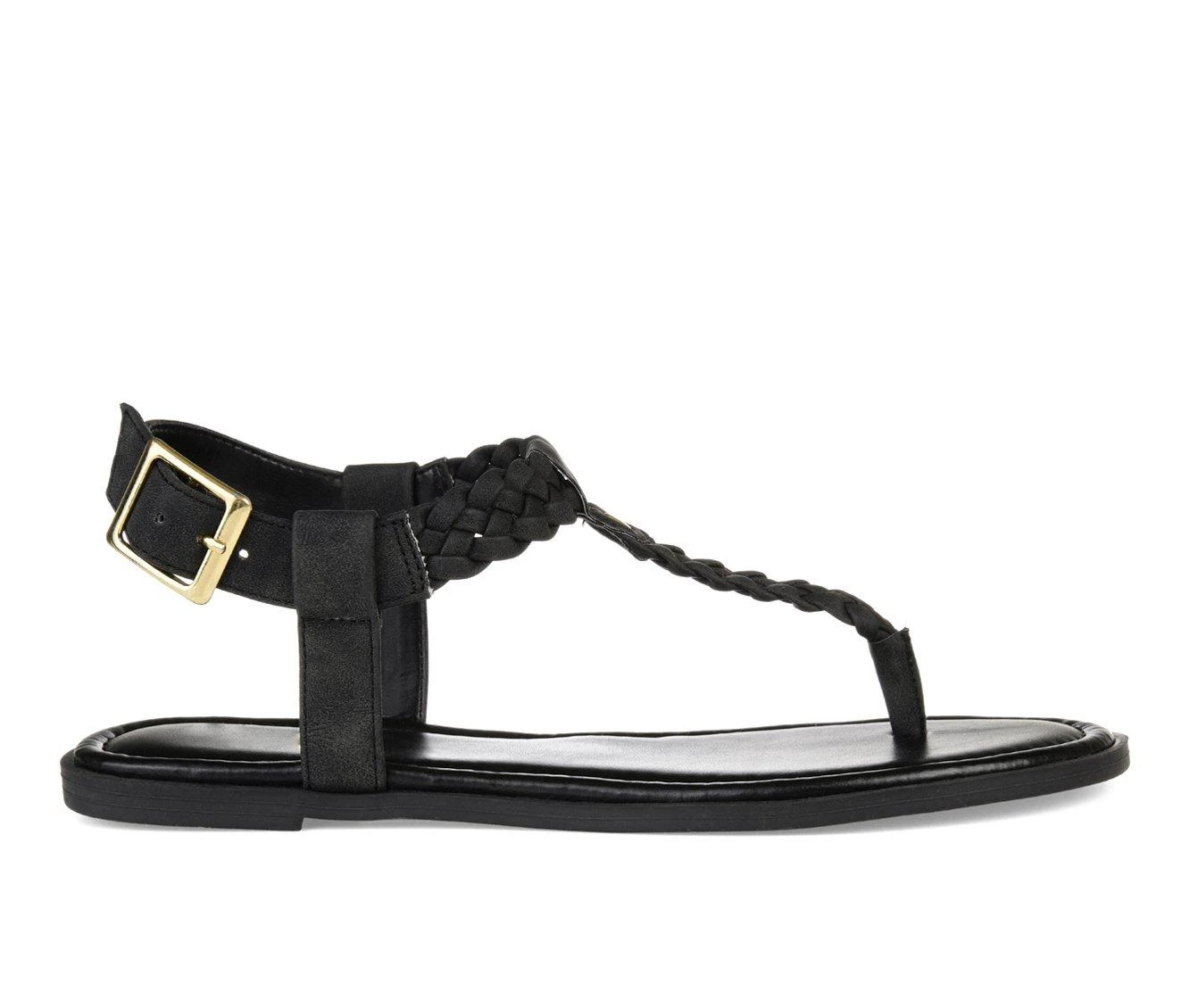 Women's Journee Collection Genevive Sandals Women's Journee Collection Genevive Sandals Black -GC shoes Shop 1 1968