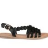 Women's Journee Collection Solay Sandals Black