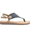 Women's White Mountain London Sandals Navy