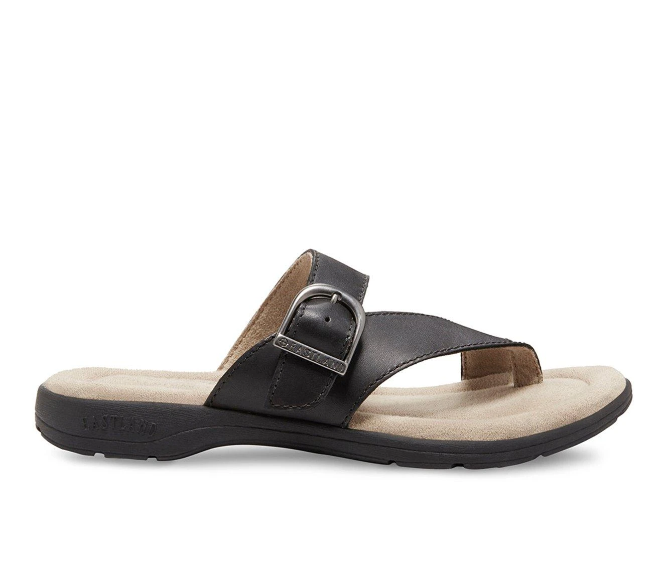 Women's Eastland Tahiti II Sandals Black 2 Women's Eastland Tahiti II Sandals Black - Image 2