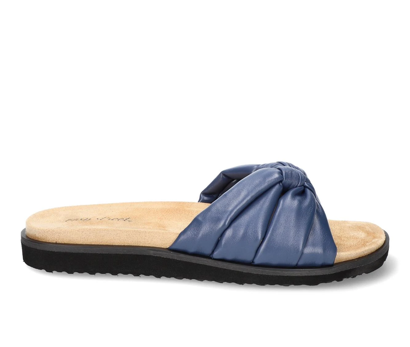 Women's Easy Street Suzanne Sandals Navy 1 Women's Easy Street Suzanne Sandals Navy