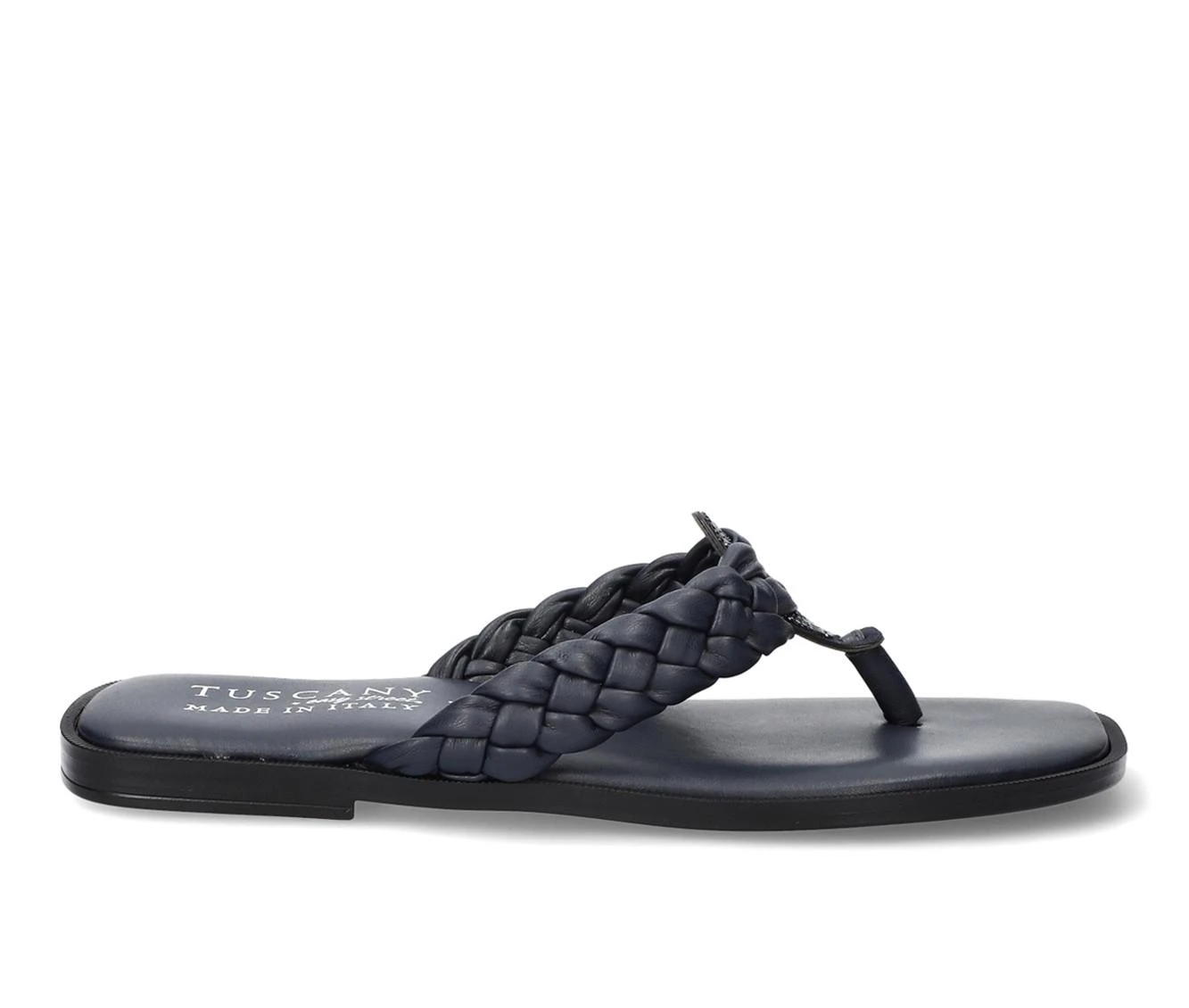 Women's TUSCANY BY EASY STREET Coletta Flip-Flops Navy 1 Women's TUSCANY BY EASY STREET Coletta Flip-Flops Navy