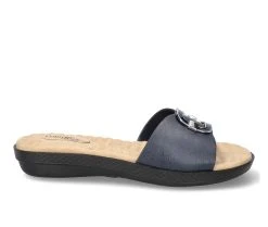 Women's Easy Street Sunshine Sandals Navy