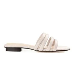 Women's Journee Signature Cendi Sandals Off White