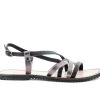 Women's Rag & Co June Sandals Black/ Pewter
