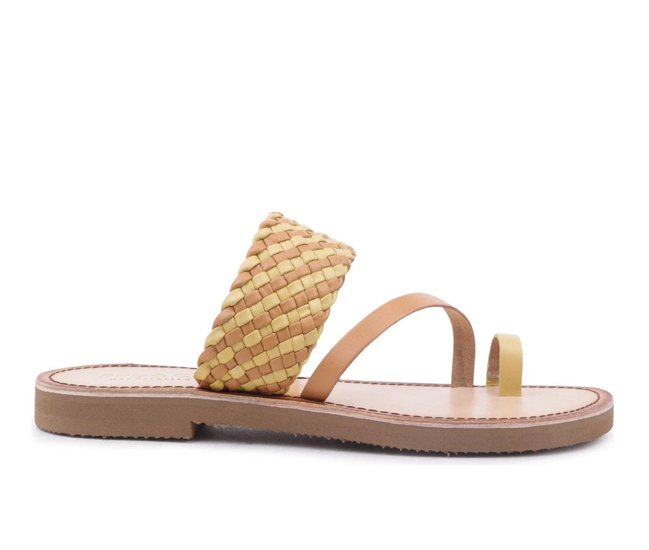 Women's Rag & Co Isidora Sandals Mustard 2 Women's Rag & Co Isidora Sandals Mustard - Image 2