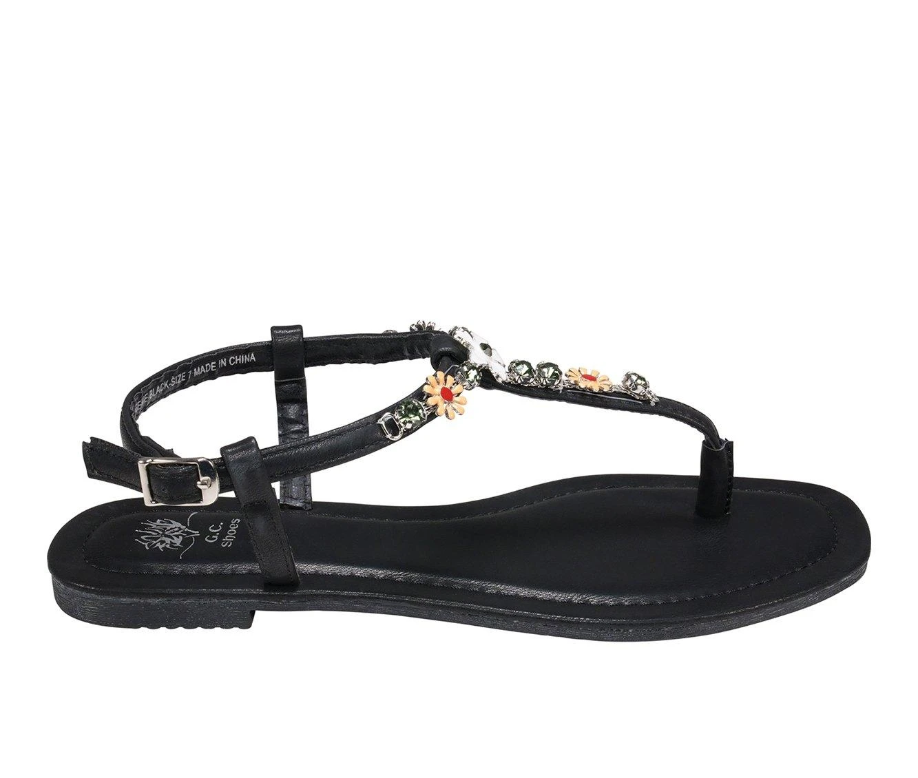 Women's GC Shoes Genie Sandals Women's GC Shoes Genie Sandals Black -GC shoes Shop 1 2162