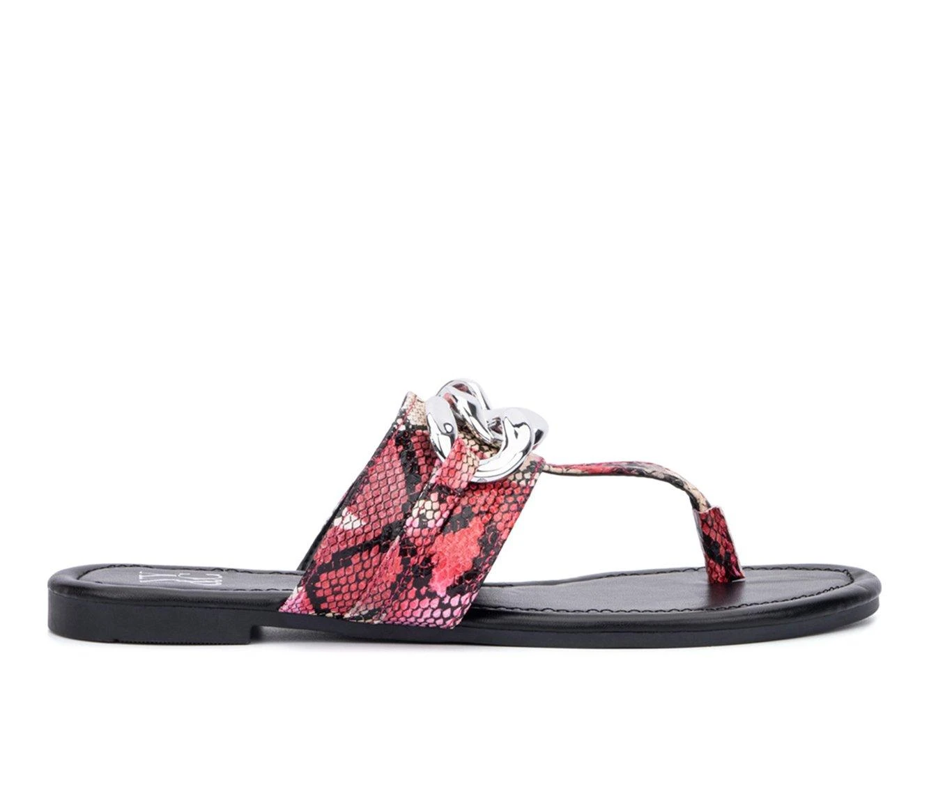 Women's New York And Company Cassandra Flip-Flops Pink 1 Women's New York And Company Cassandra Flip-Flops Pink