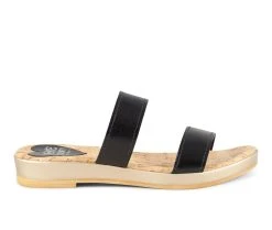 Women's Love And Liberty Sonoma Sandals Black Leather -GC shoes Shop 1 2197